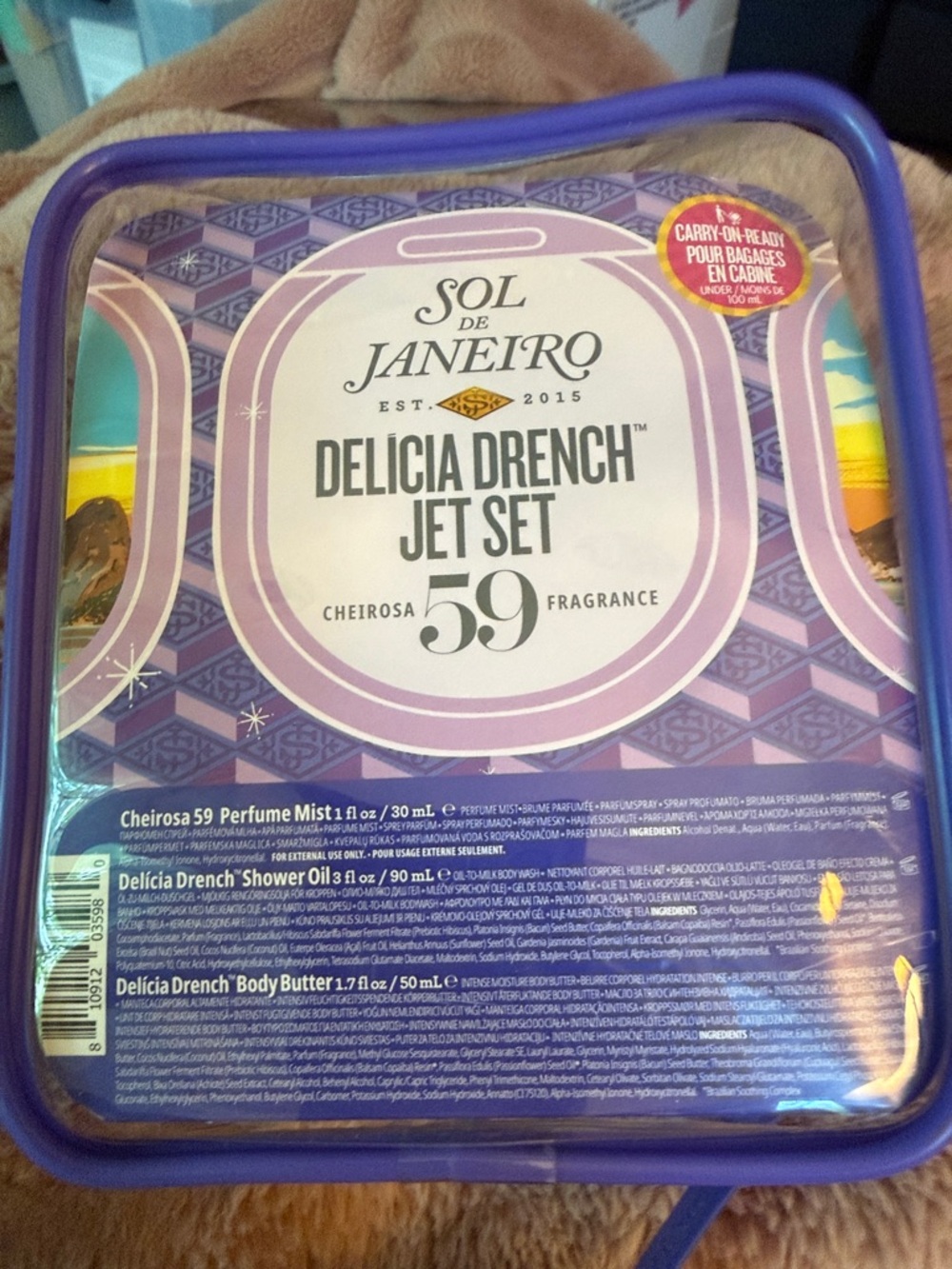 Sol de Janeiro Delicia Drench Trio - Purple and White - Picture 2 of 2